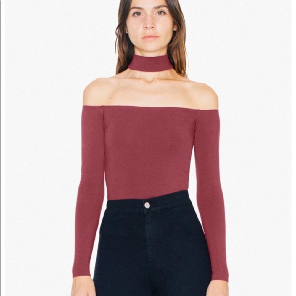 American Apparel Choker Top